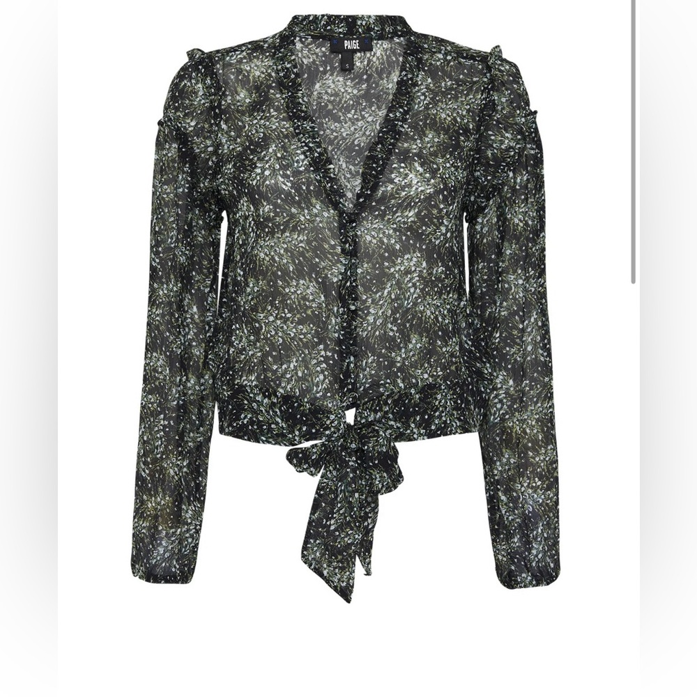 Paige floral blouse